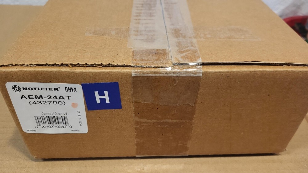 AEM-24AT Notifier | Annunciator Expander Module | Same Day Shipping (SEALED BOX)