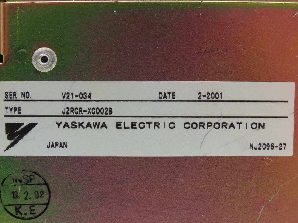 Yaskawa JZRCR-XCO02B Robot Servo Controller Drive