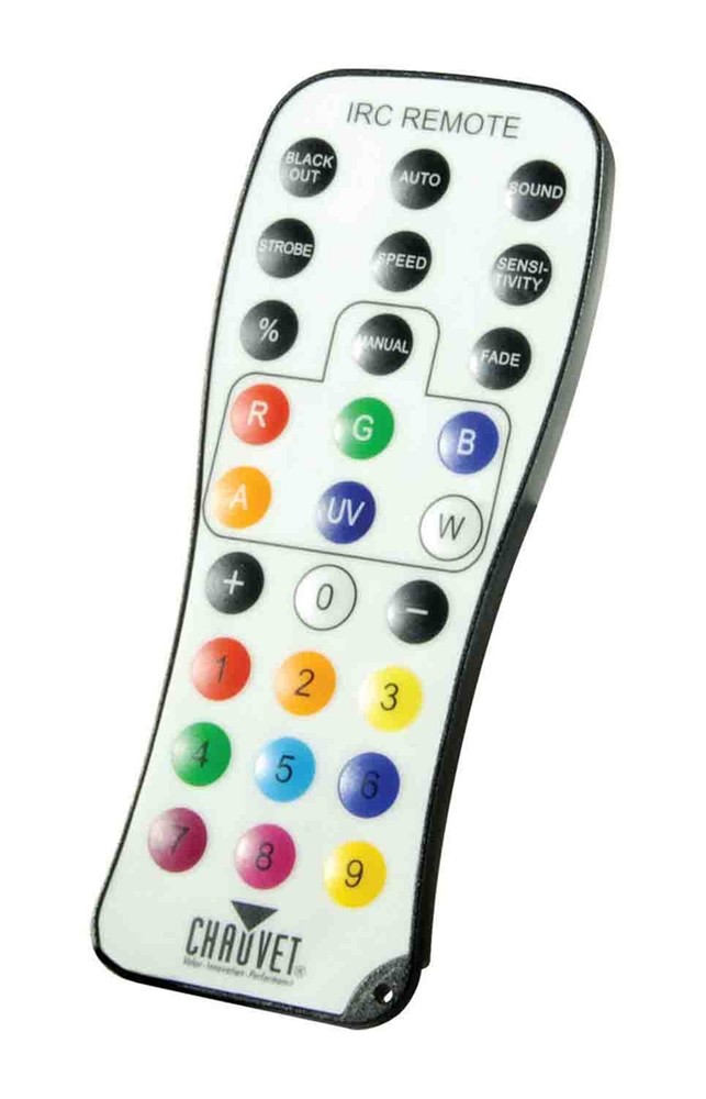 Chauvet IRC6 Infared Remote Control for DJ Effect Strobe Lighting