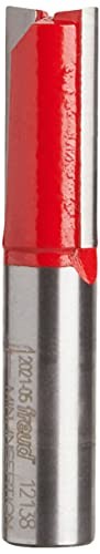 Freud 12-138 5/8" Diameter Double Flute Straight Bit (Eclipse Grind)