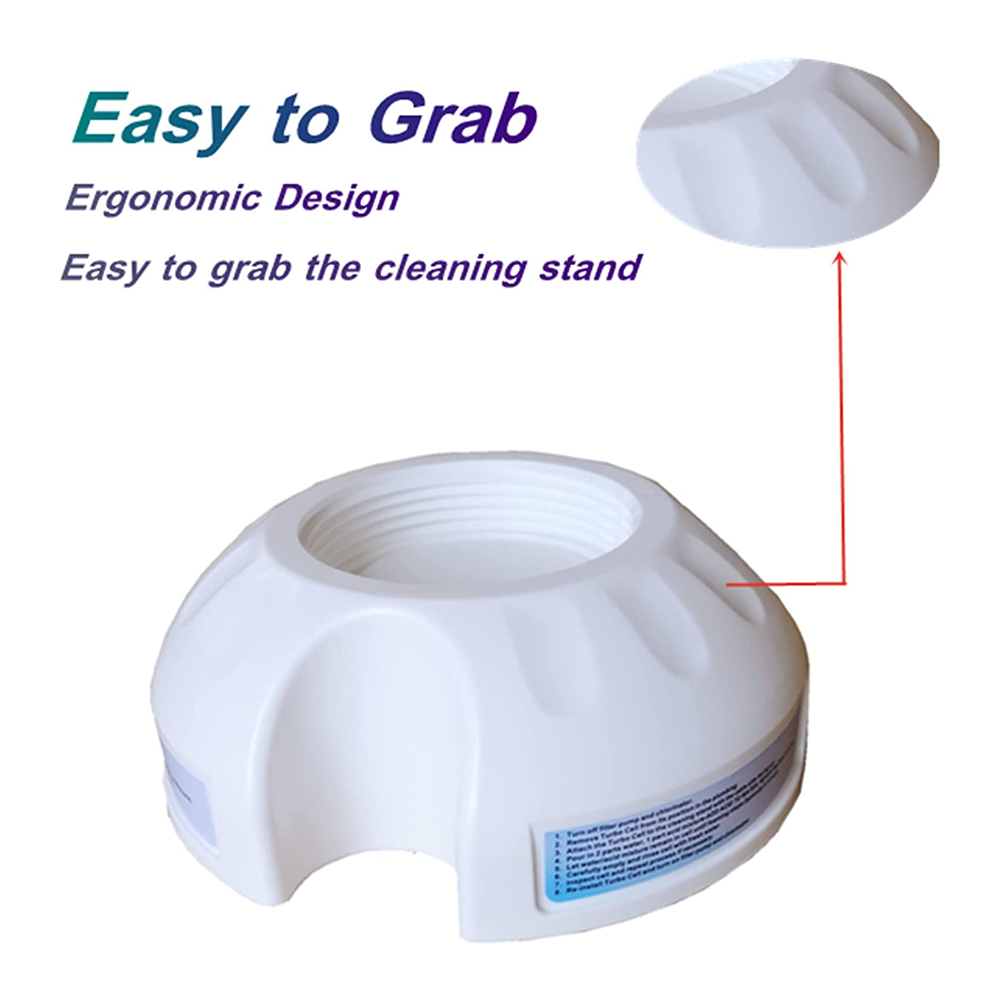 Pool Salt Cell Cleaning Stand Compatible With Hayward Turbo