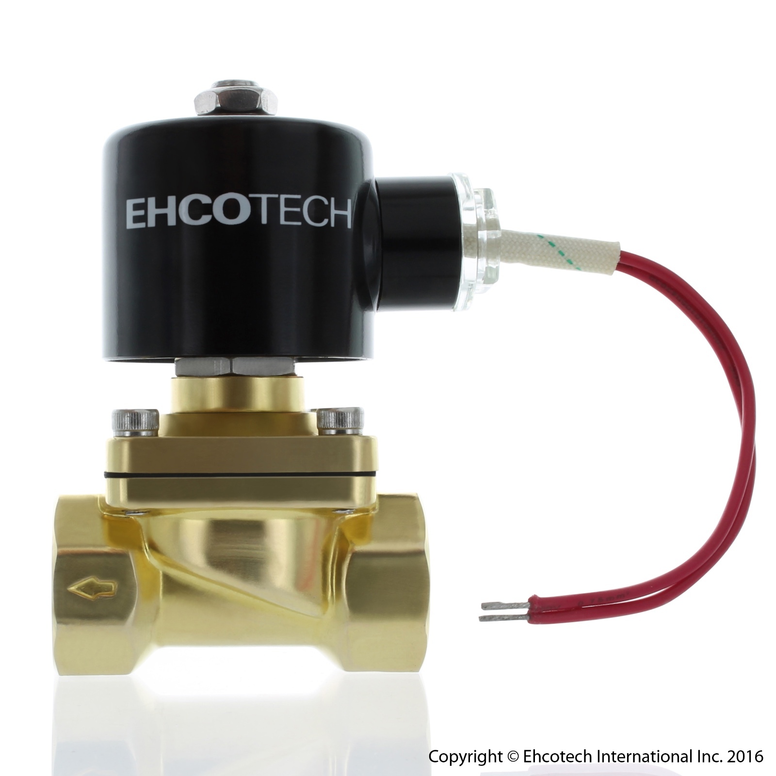 3/4" Brass Electric Solenoid Valve 12V 12 VDC Volt DC Water Air Gas VITON NC B21