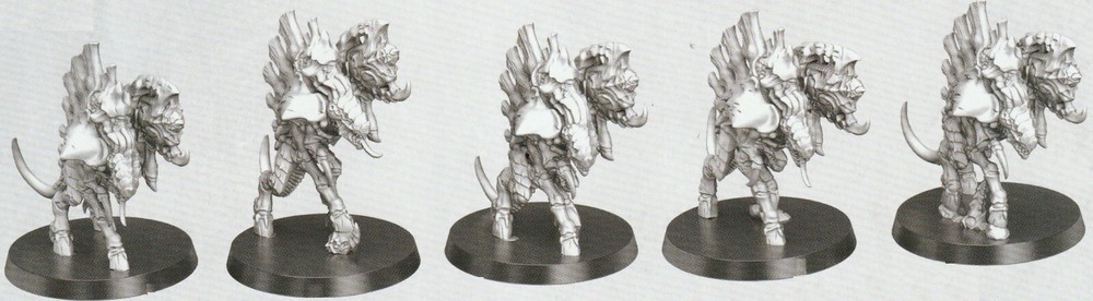 Barbgaunts Leviathan Tyranids Warhammer 40k - NoS (x5)