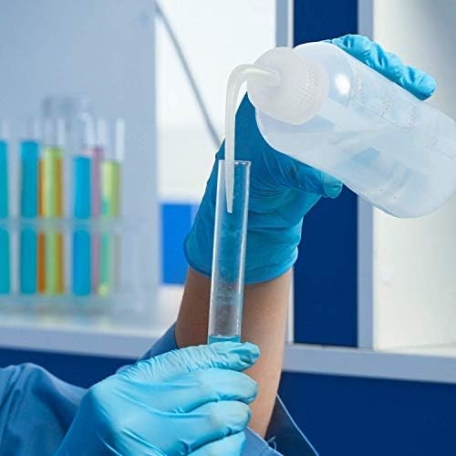 Plastic Squeeze Wash Bottles with Labels