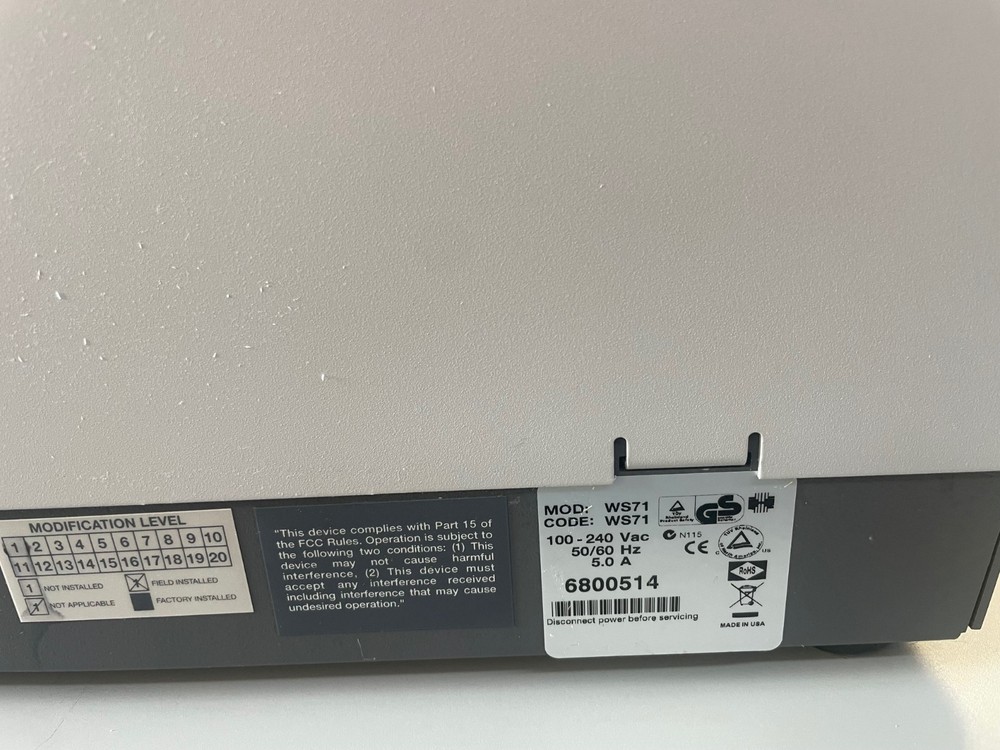 NEW-LIKE Pitney Bowes DA70s Address Printer - Total Lifetime Count: 11,401
