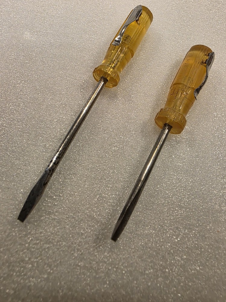 Honeywell & Williams #52 Flat Pocket Screwdrivers