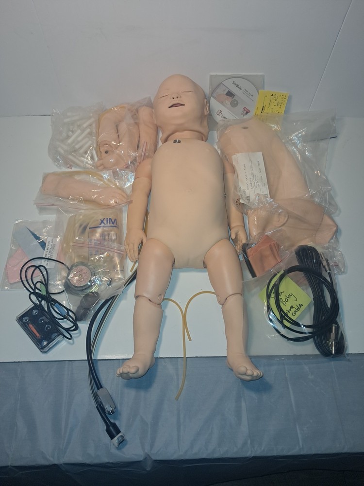 Laerdal Simbaby with Many Accessories