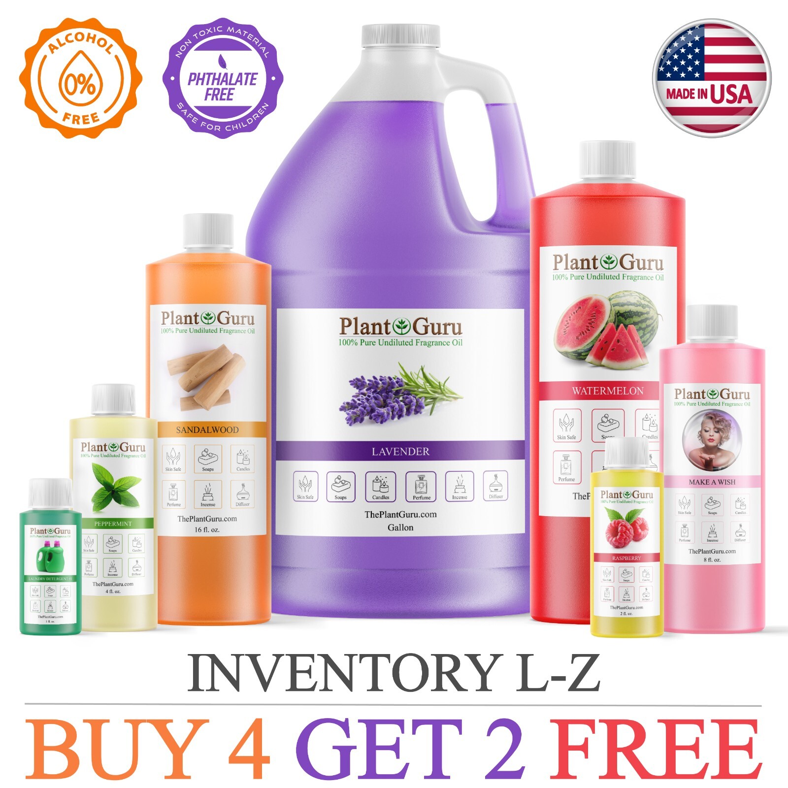 Fragrance Oil For Candle Soap Making Incense Home Burner Warmer Scented Bulk Lot