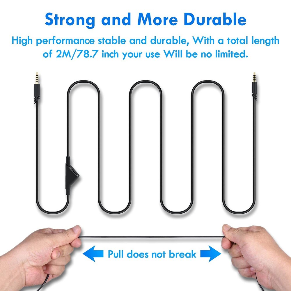 Replacement Headset Cable Volume Control for Astro A10/ A30/ A40 Gaming Headsets