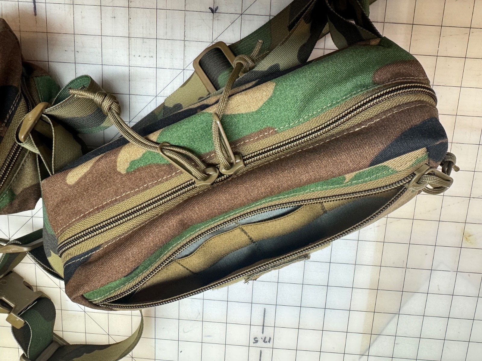 Eight Ball Gear M81 Woodland Tactical waist pouch / fanny pack / sling pack