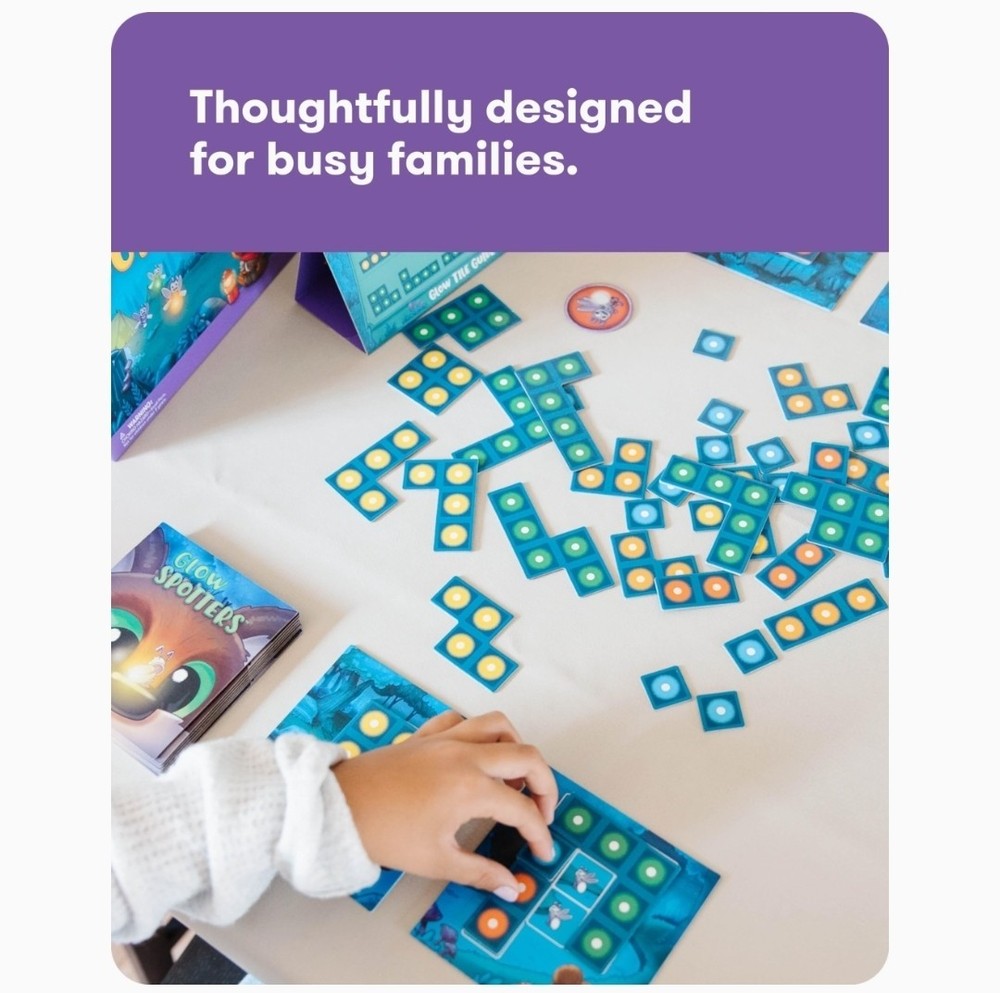 SimplyFun Glow Spotters A Visual and Adventurous Math Game for Kids
