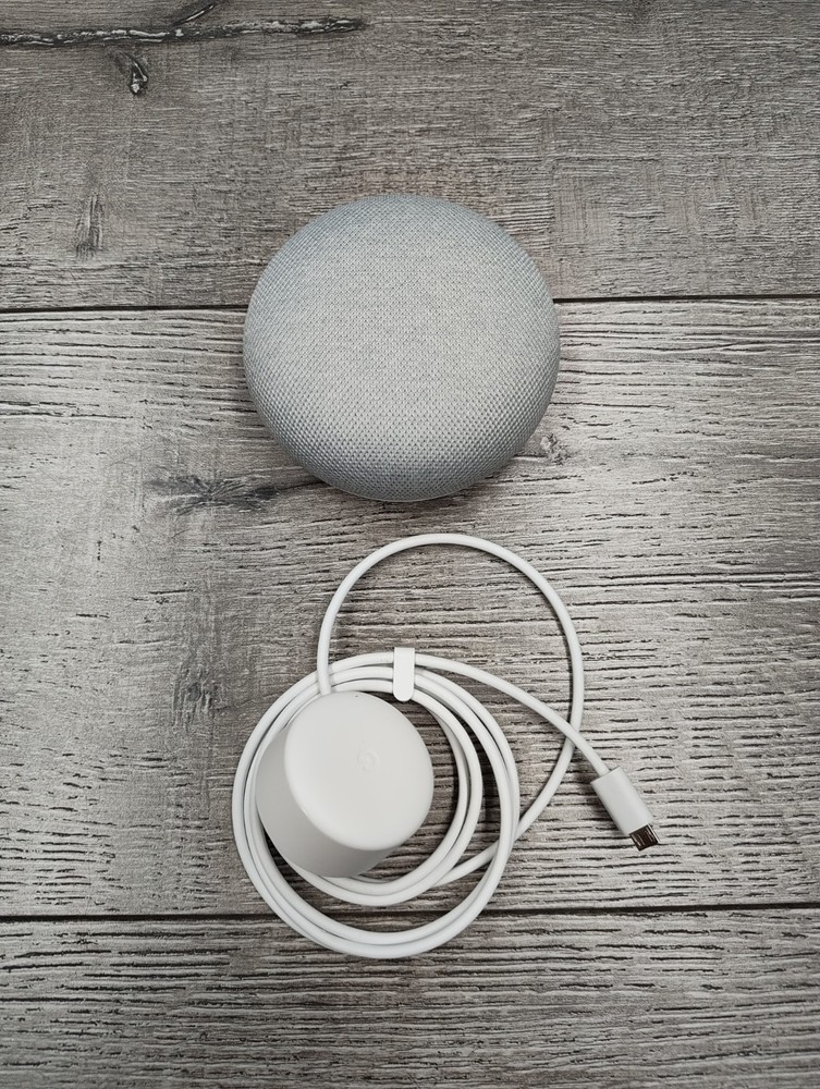 Google Nest Mini (1st Generation) Smart Speaker - Chalk, Mini