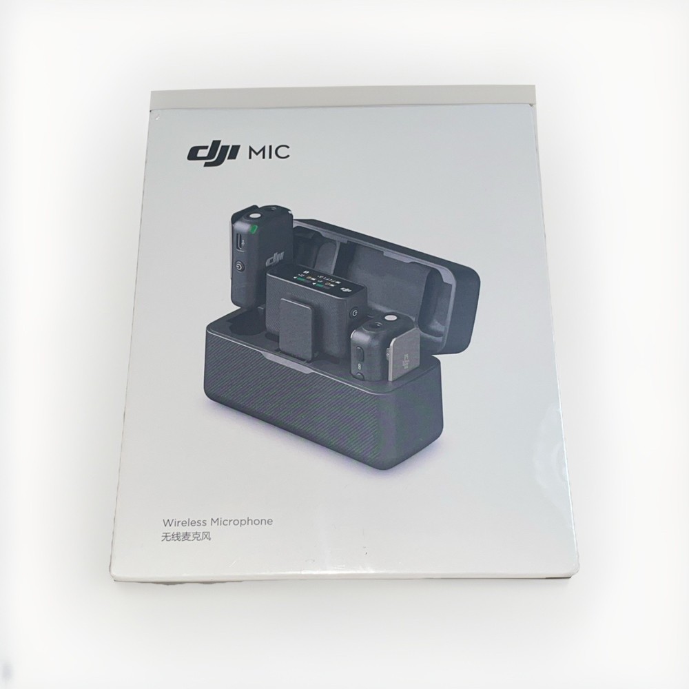 NEW DJI Mic Dual-Transmitter Compact Digital Wireless Microphone System/Recorder