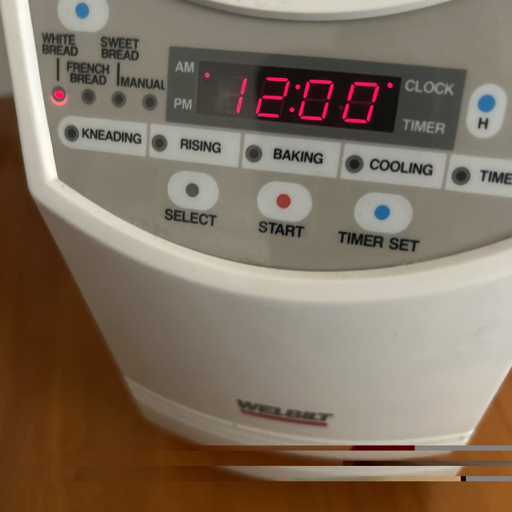 The Bread Machine Welbilt White ABM-100-3