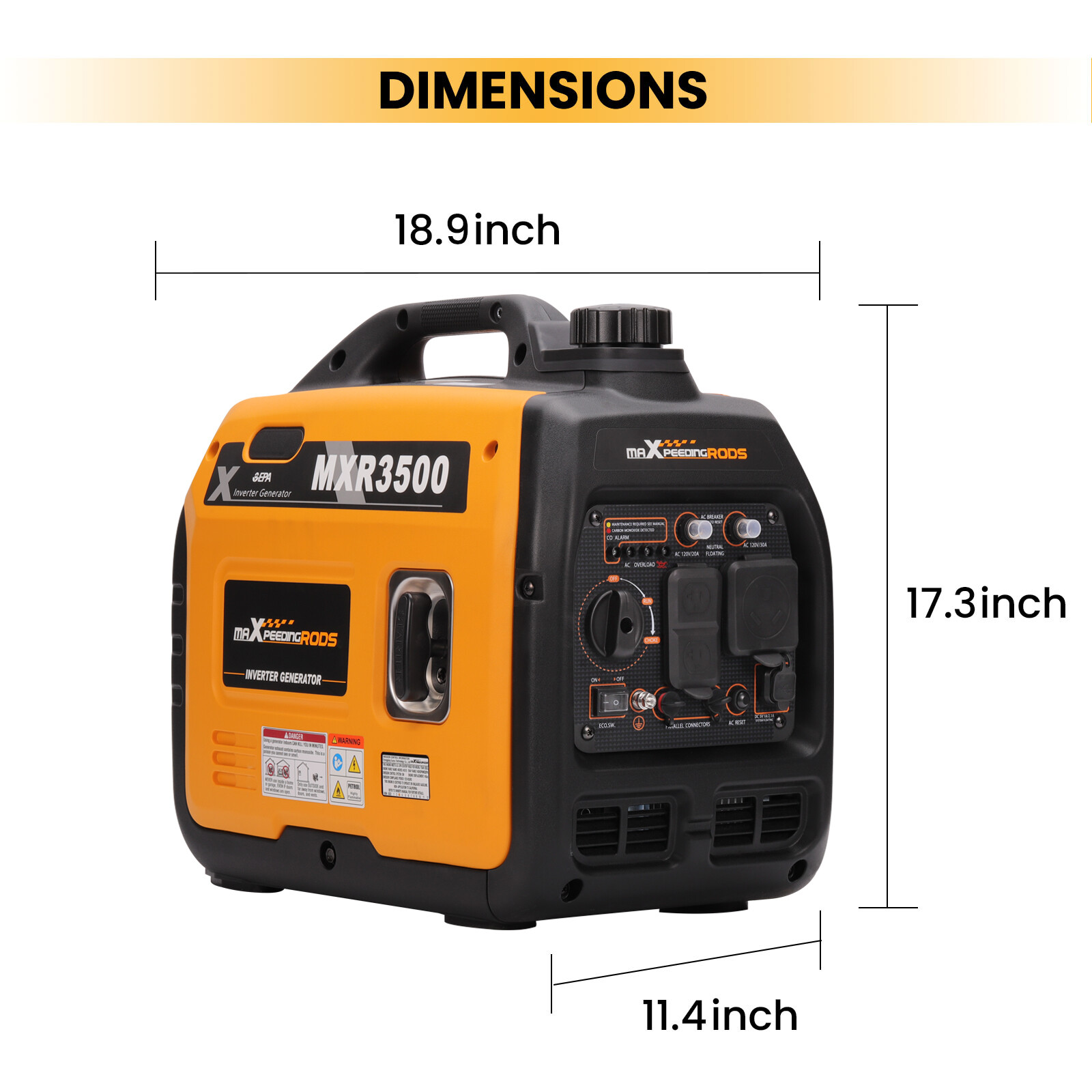 3500 5500 Watt inverter Generator Generators Portable Quiet 3KW for Home RV