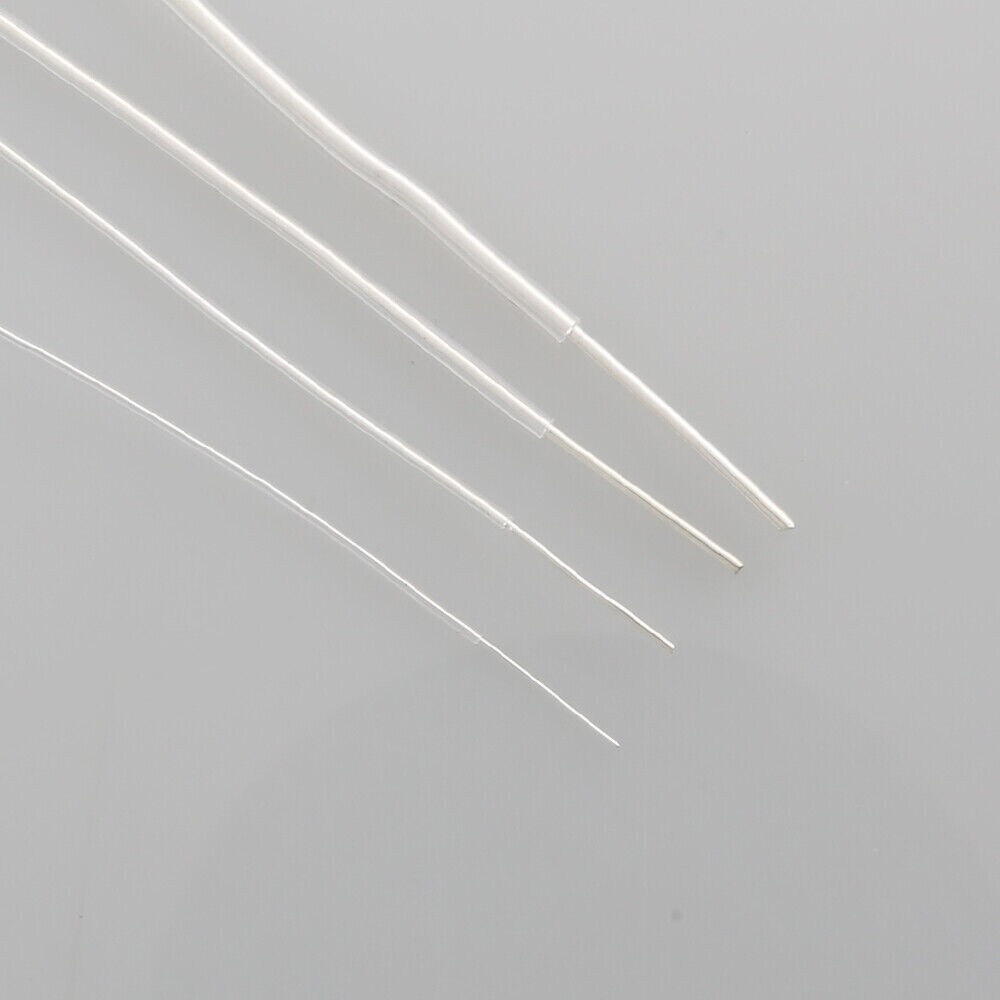 Solid Pure Silver with PTFE Analogue Audio Speaker Cable HiFi Interconnect Wire
