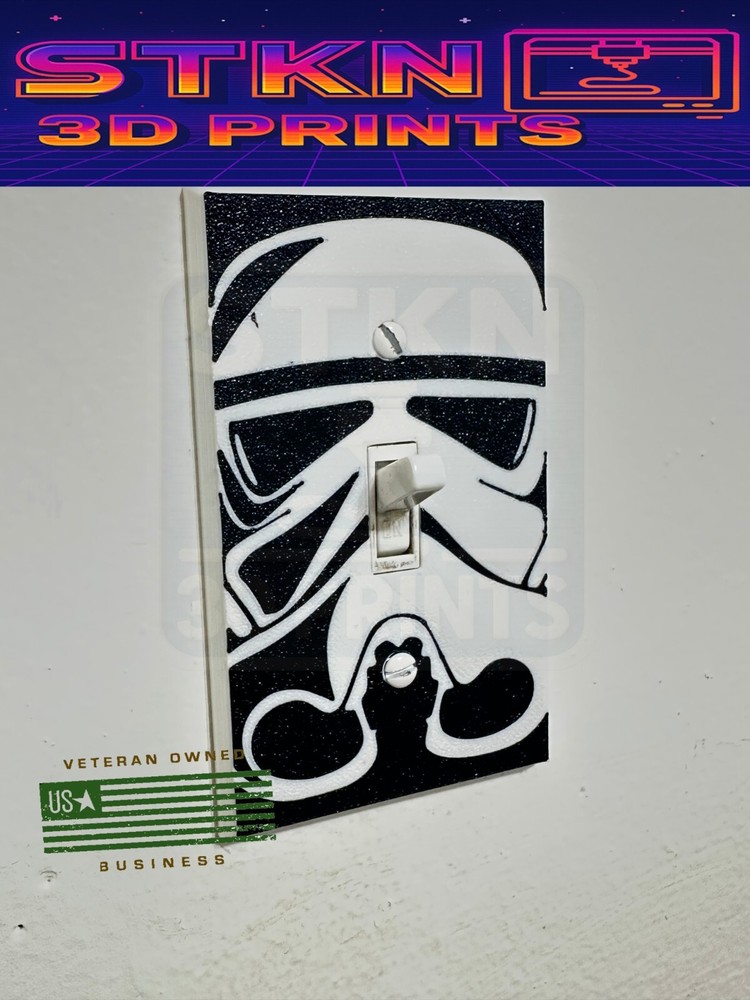 Star Wars Stormtrooper Light Switch Cover