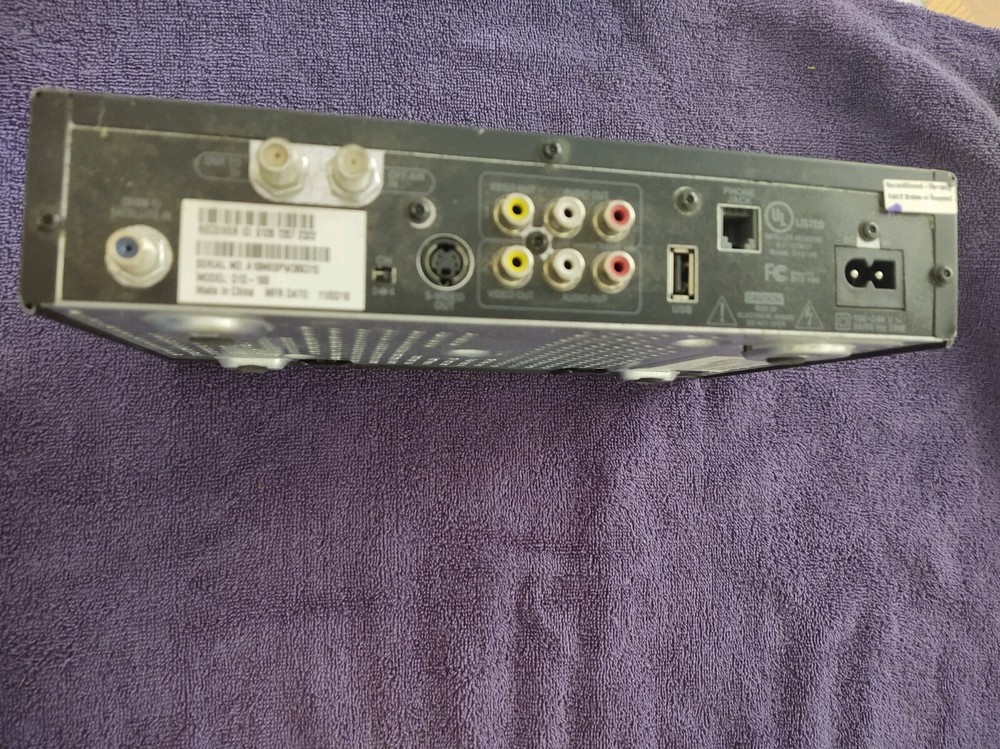 DirectTV Receiver Model D12-100 With Cord / Card