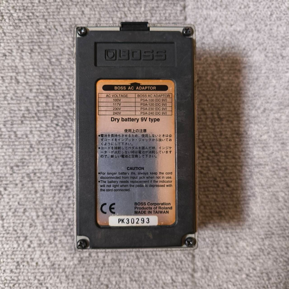 BOSS CS-3 Compression Sustainer Made in Taiwan Guitar Effect Pedal