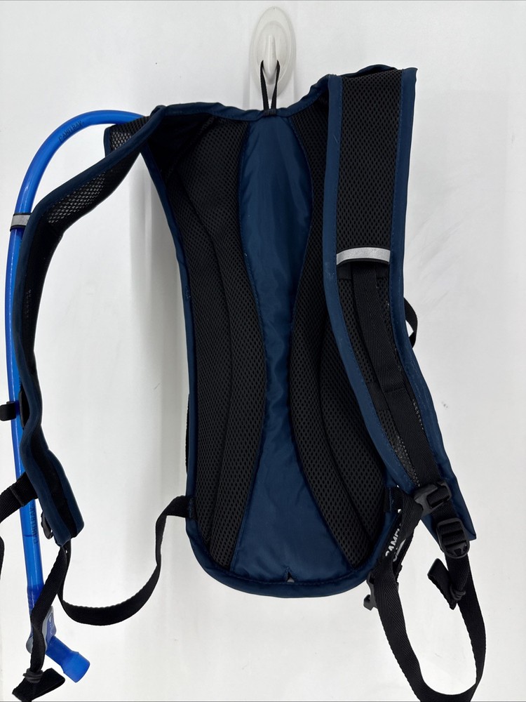 Camelbak Velocity 2.5L 85oz. Hydration Pack Black Blue and Bladder