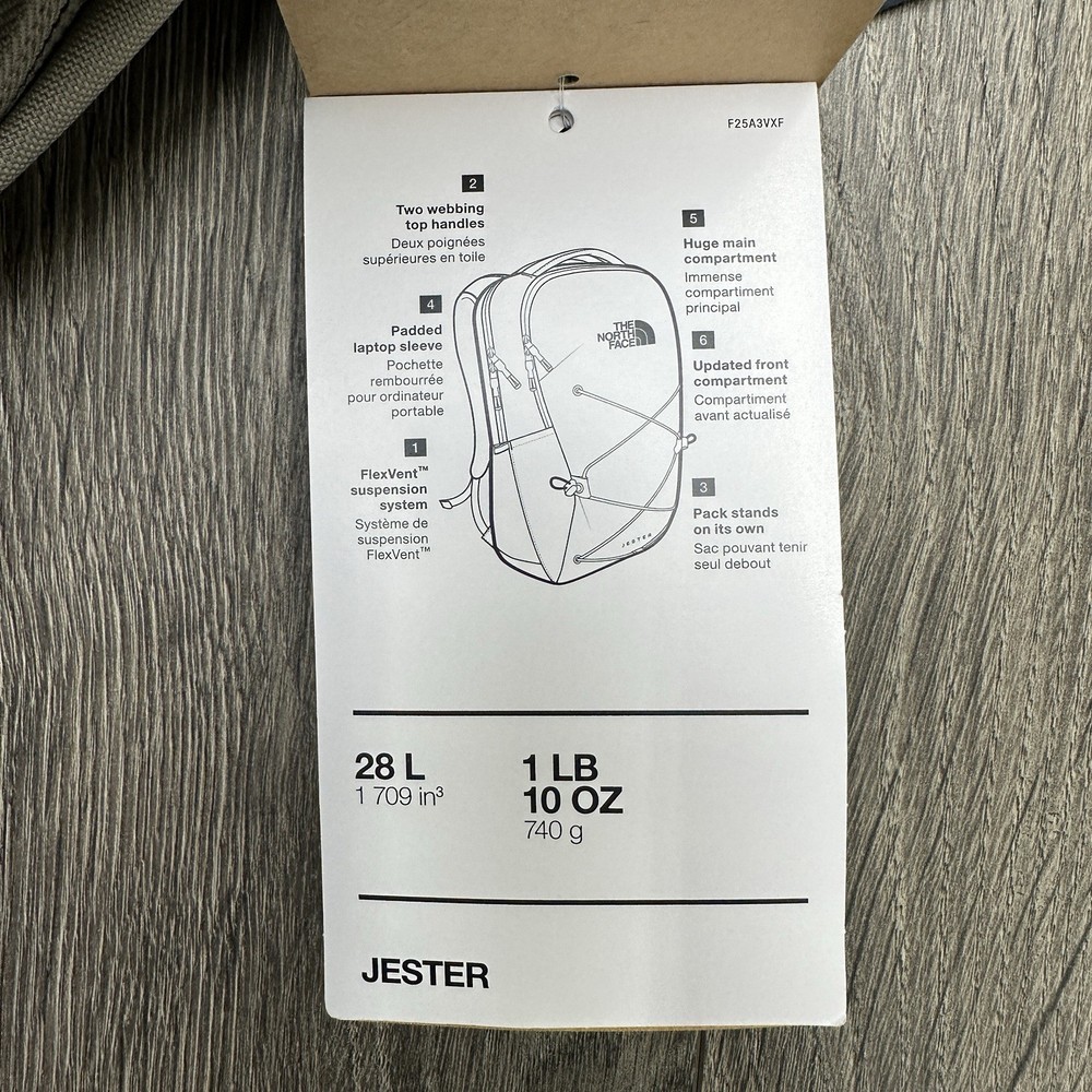 The North Face Backpack Jester Cavern Grey TNF