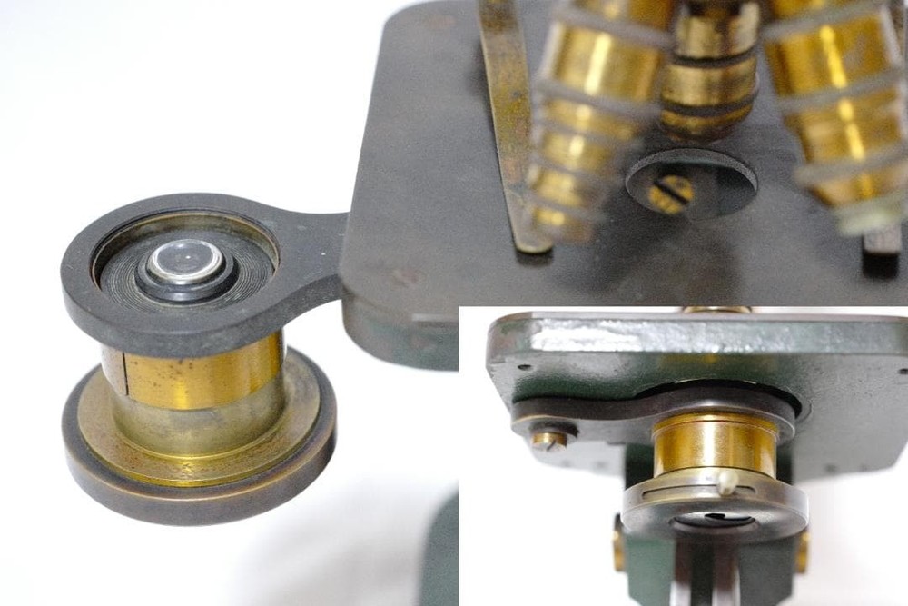 microscope antique E. mester's bacterial microscope