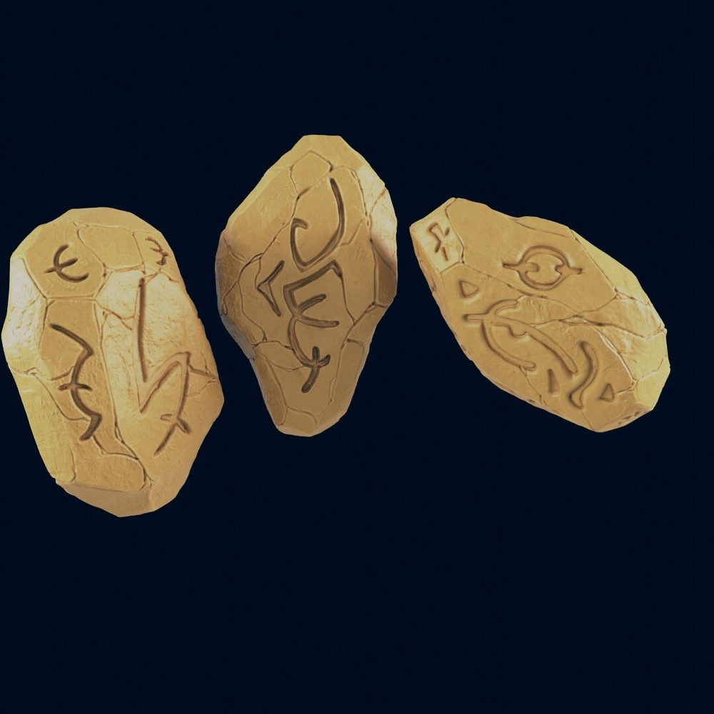 Runestones DnD Prop Terrain Tabletop Miniatures