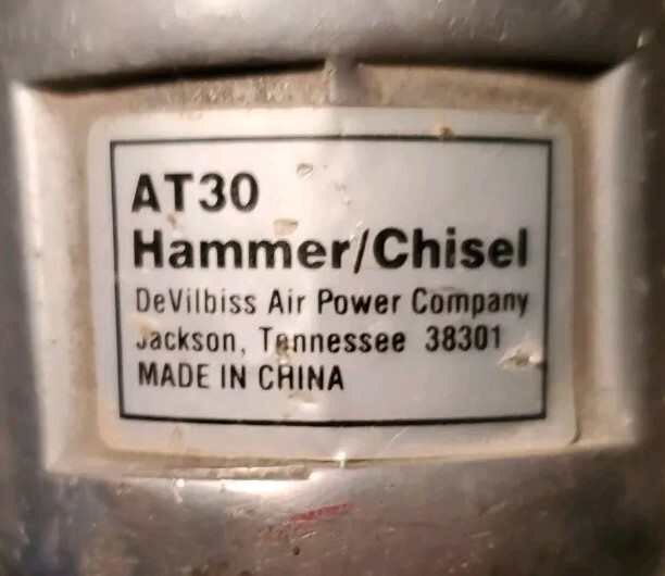 DeVilbiss AT30 Pneumatic Hammer Chisel
