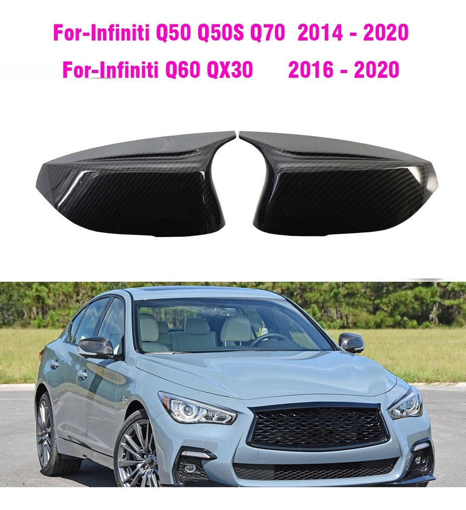 Car Styling Auto Rearview Mirror Protective Cover For Infini