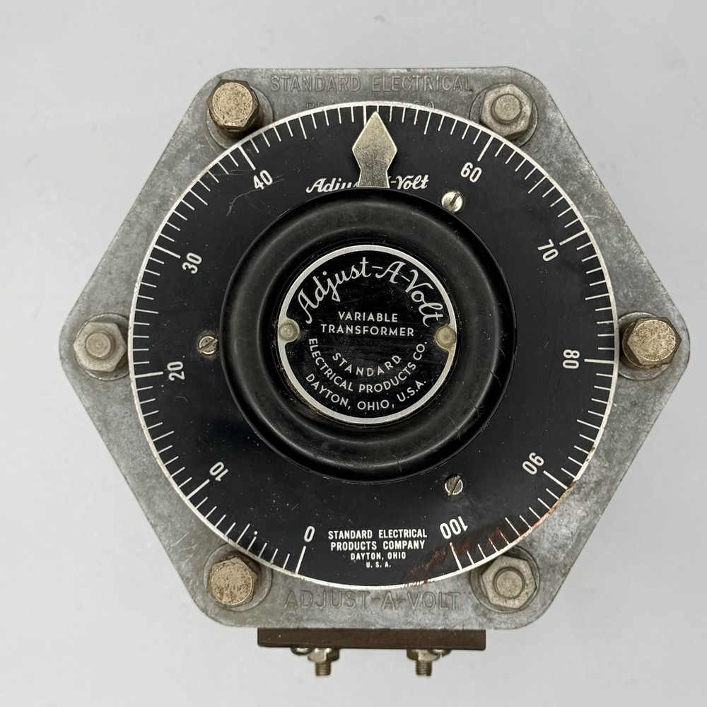 Standard Electrical Adjust-A-Volt Variable Transformer Model 1500BQ - UNTESTED