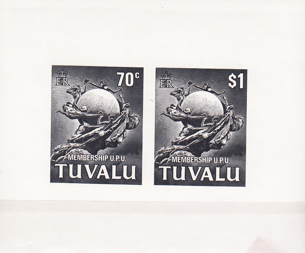 W TUVALU 0165a PR UPU MEMBERSHIP