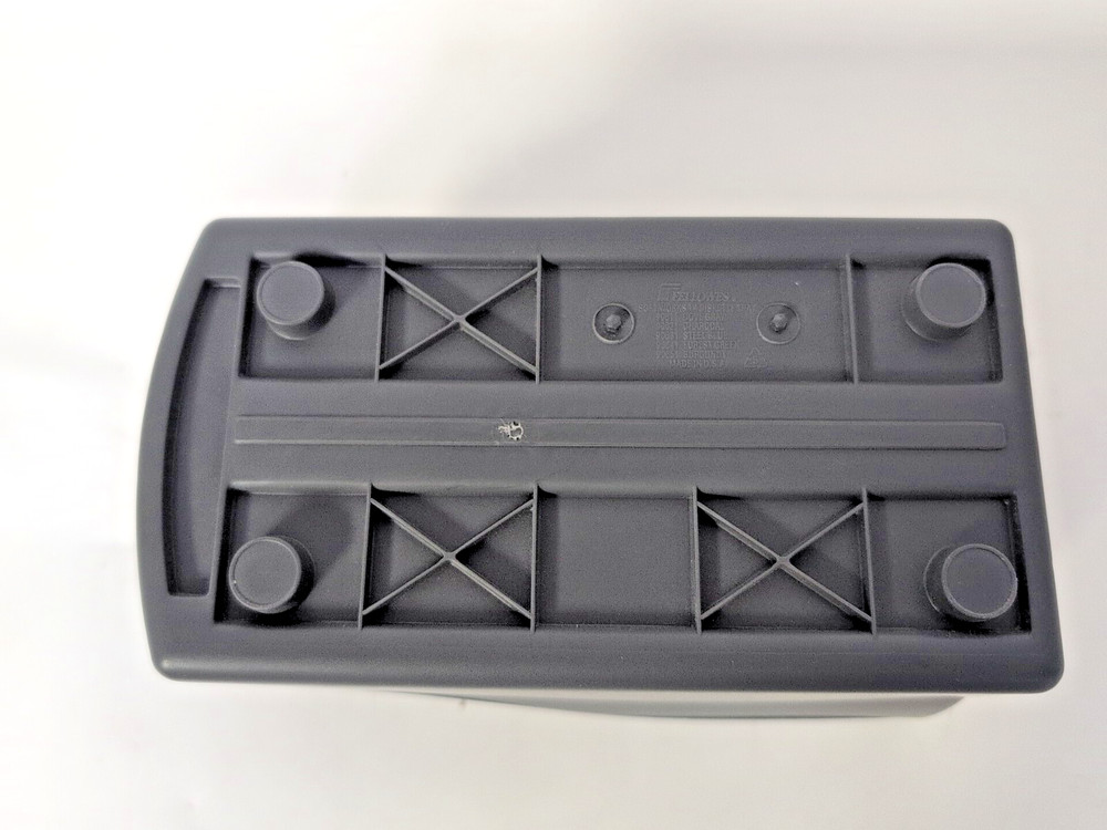 FELLOWES SOFT WORKS TM DISKETTE TRAY DOVE GRAY 90611