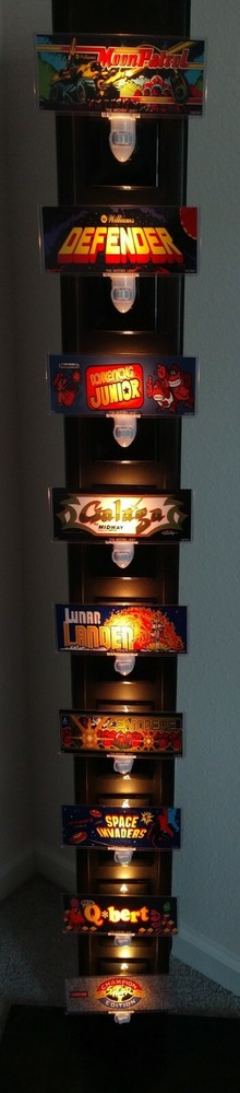 CENTIPEDE Arcade Marquee Night Light