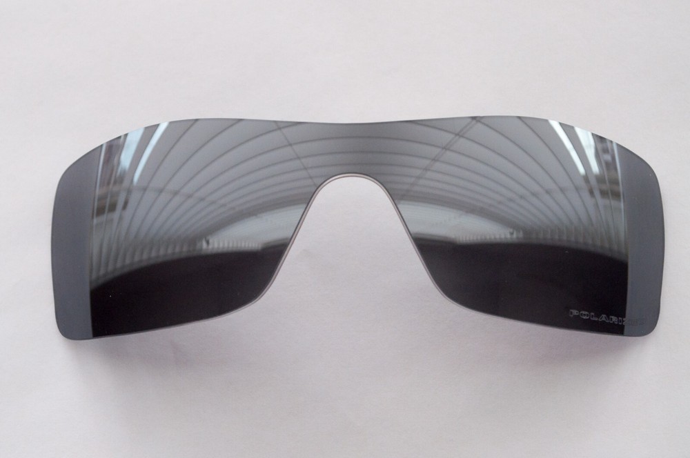 Authentic Oakley Batwolf Black Iridium Polarized Replacement Lens OO9101