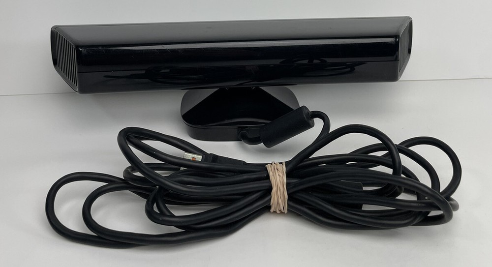 Microsoft 1414 Xbox 360 Kinect Sensor Bar - Black + Your Shape Game