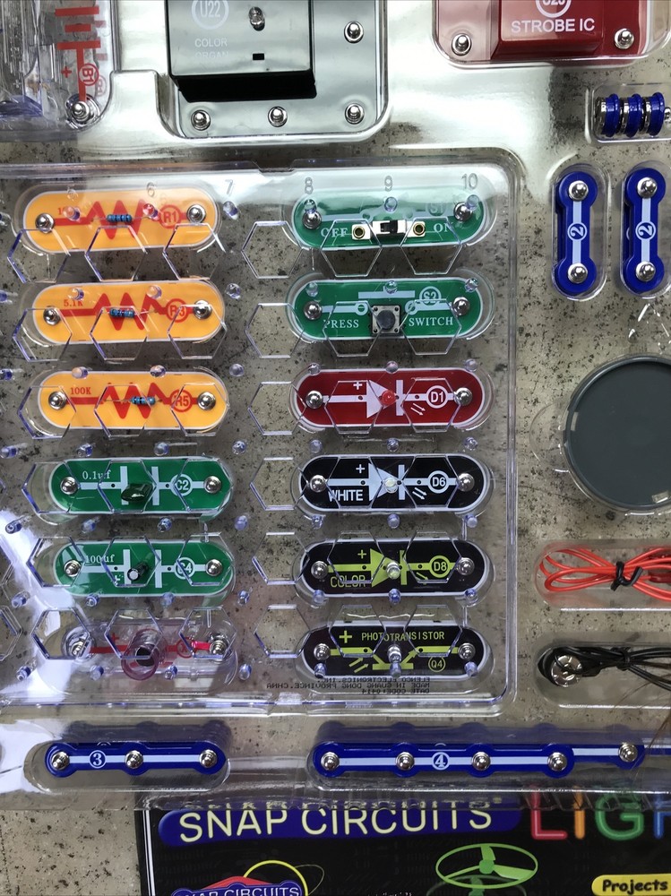 Elenco Snap Circuits LIGHT (SCL-175) Educational Electronics 100% Complete