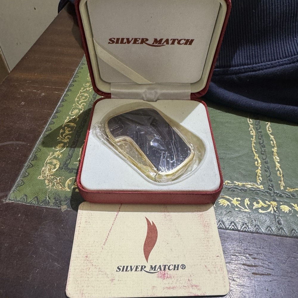 silver match vintage lighter Never Been Used