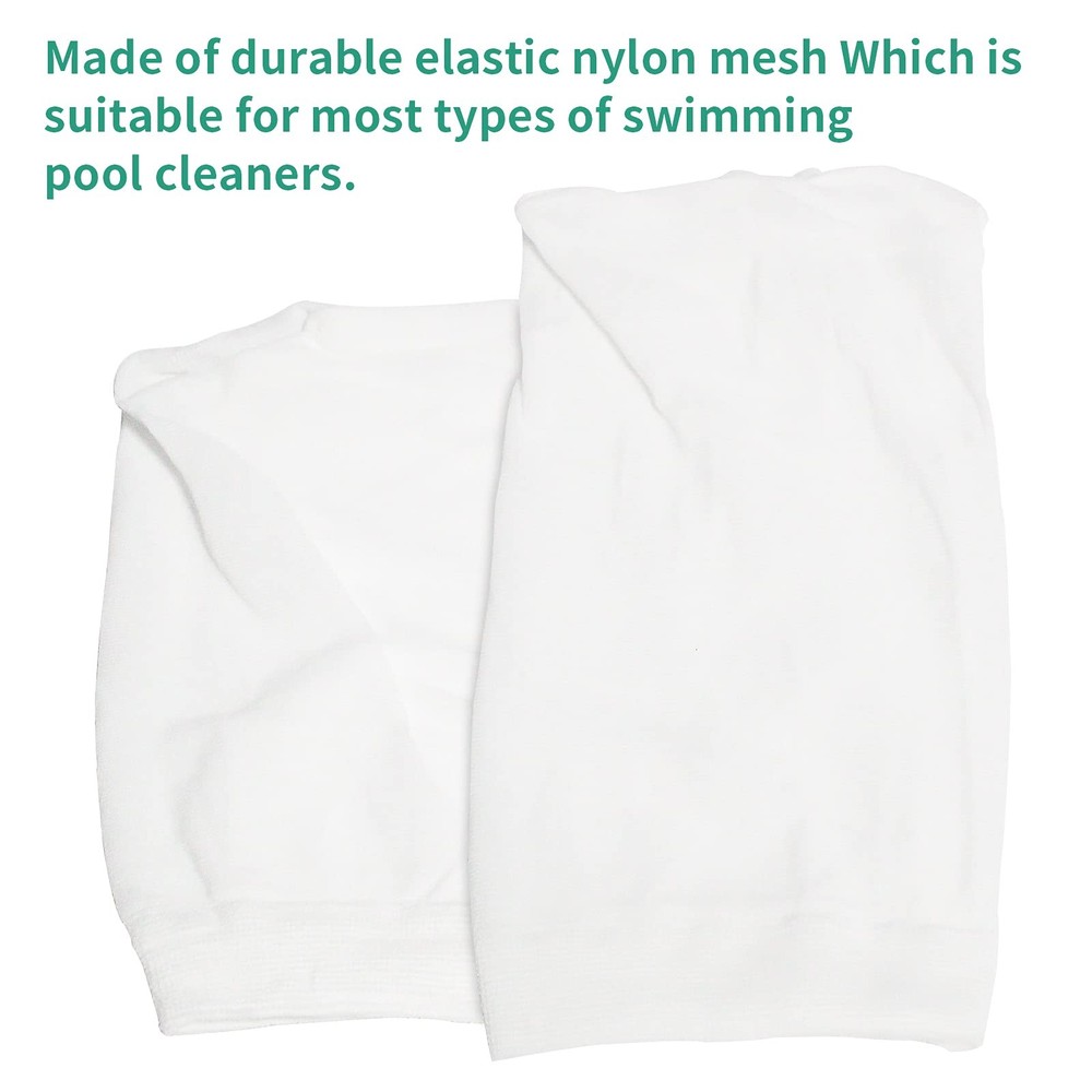 GRONGU Pool Vacuum Cleaner Micro Filter Bag Compatible with Water Tech white