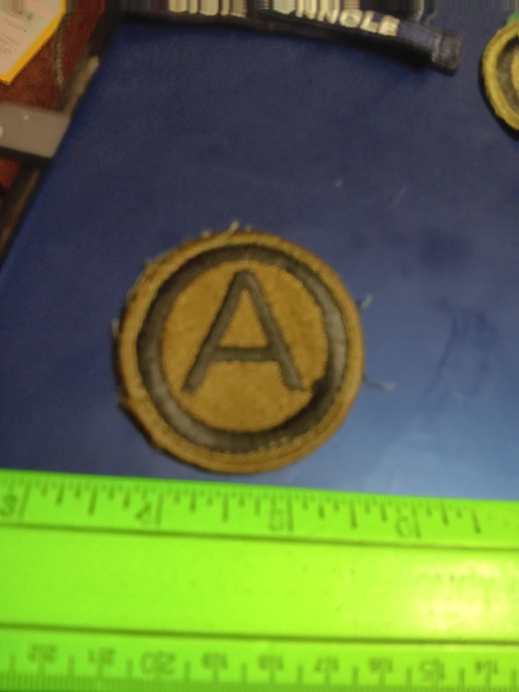 U S Army SSI- Patch - 3rd Army (25-1229)