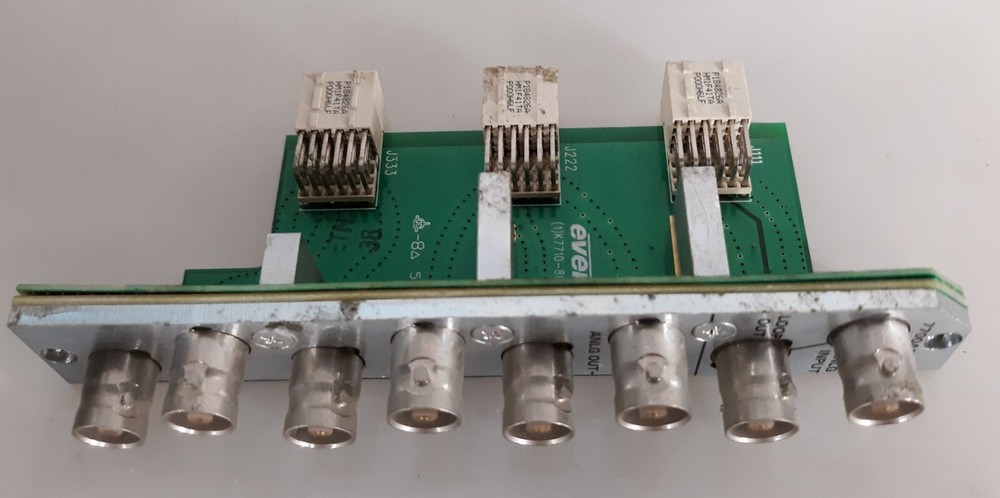 Evertz 7700-ADA6-EQ-L Backplane Analog Input/Output Loop Out