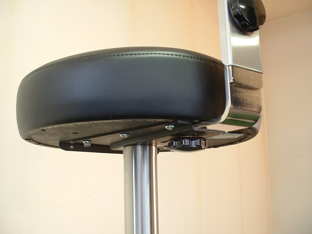 Foot Adjustable Medical Stool with Back