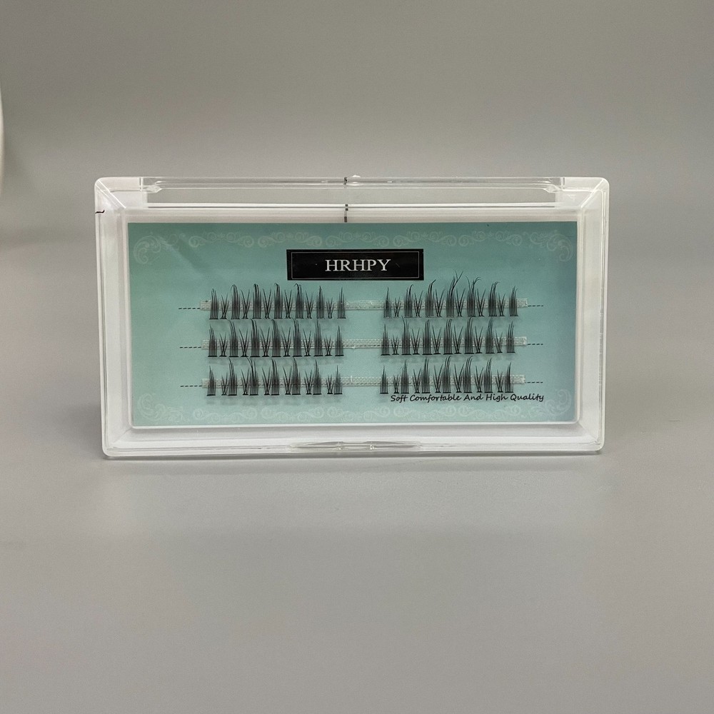 HRHPY False Eyelashes, Women's Natural Look, Single Clusters False Eyelashes