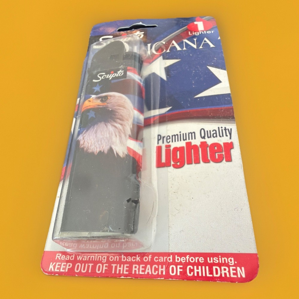 Scripto Americana Premium Quality Lighter *American Eagle Design*