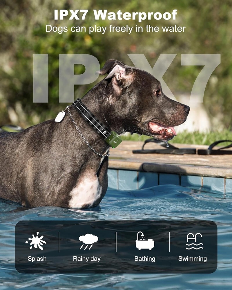 Humane Dog Shock Collar – 4 Modes & 4200FT Range for Indoor/Outdoor Training