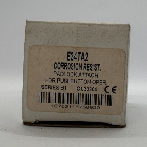 E34TA2 CUTLER-HAMMER EATON Padlock Attachement for Pushbutton Operator (61)