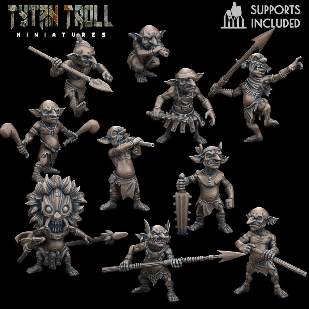 Jungle Goblins Miniature