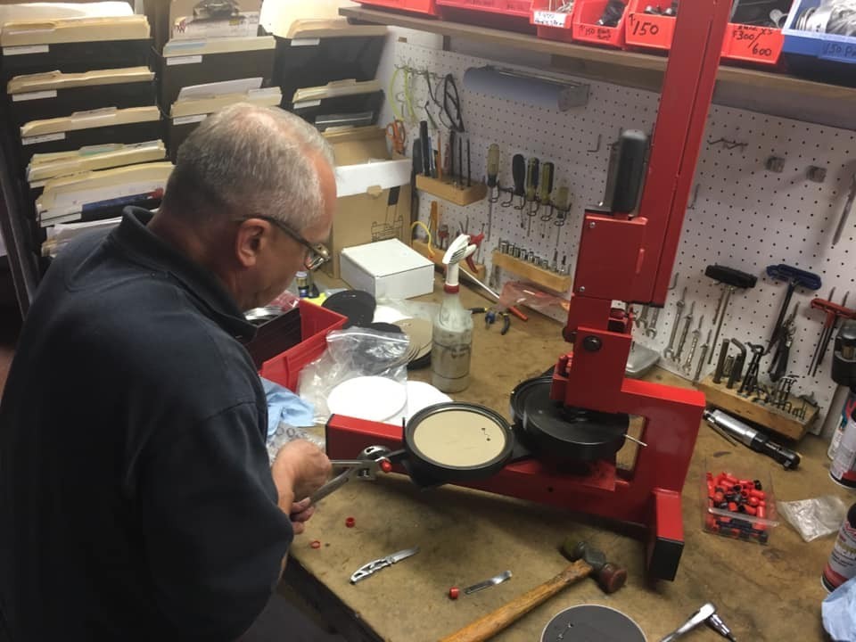 USA American Button Machine 6 Inch Button Maker Press