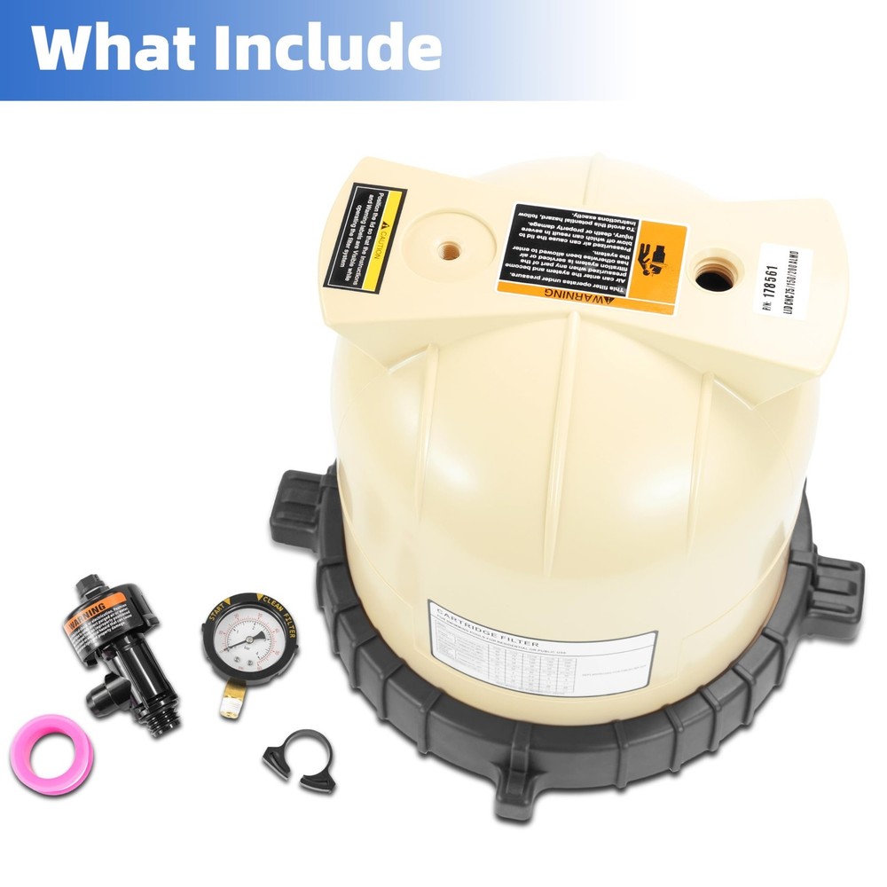 178561 Pool Filter Lid Replacement Compatible with Pentair Clean & Clear CC75, C