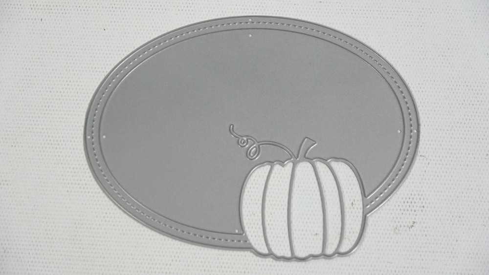 2016 Memory Box Harvest Pumpkin Oval Frame Craft Die 99525
