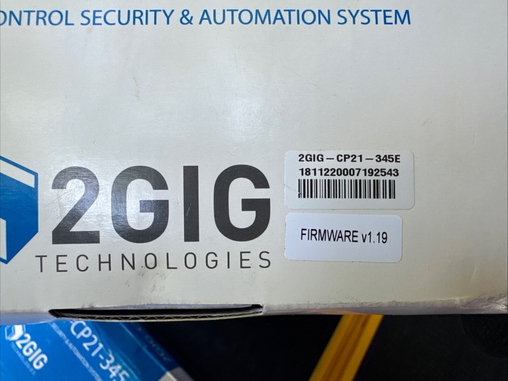 2gig 2GIG-PIR1-345 Security & Control Panel *READ*